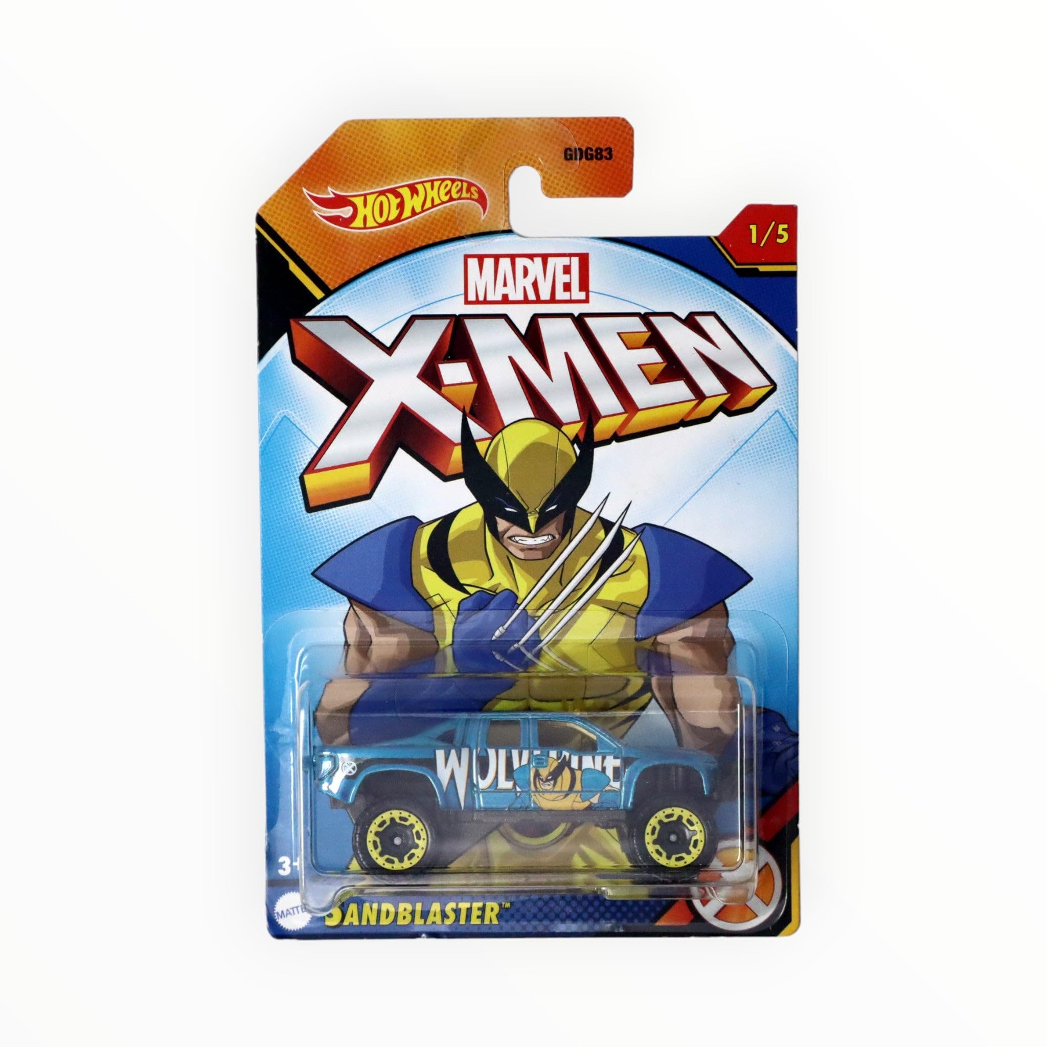 Amazon.com: Hot Wheels Sandblaster (Wolverine) X-Men (2023) 1/5
